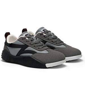 NWT De Florance DF Cloudea Sneakers Vintage Black Grey Blue size 9.5